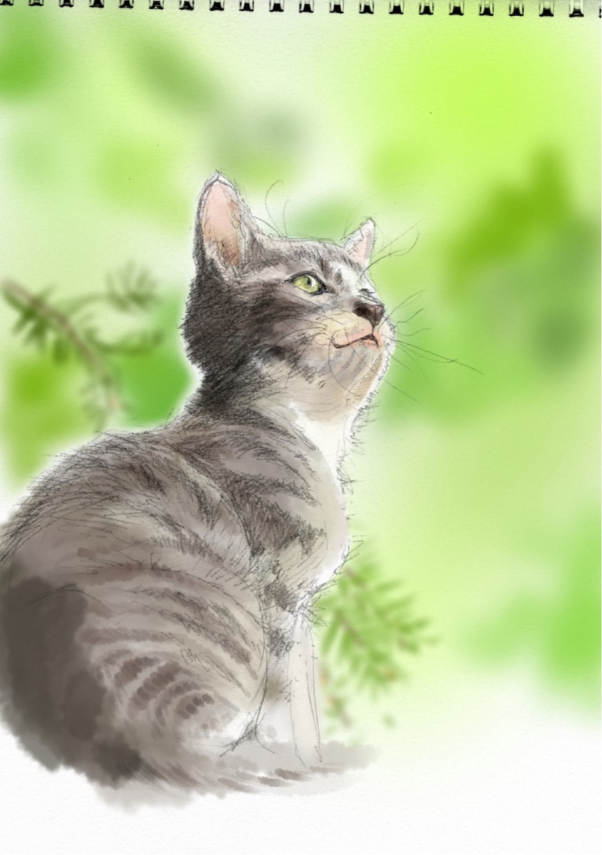 ペットの似顔絵をリアルに描きます マグカップやハンカチなどにプリントして誕生日プレゼントに。 イメージ3