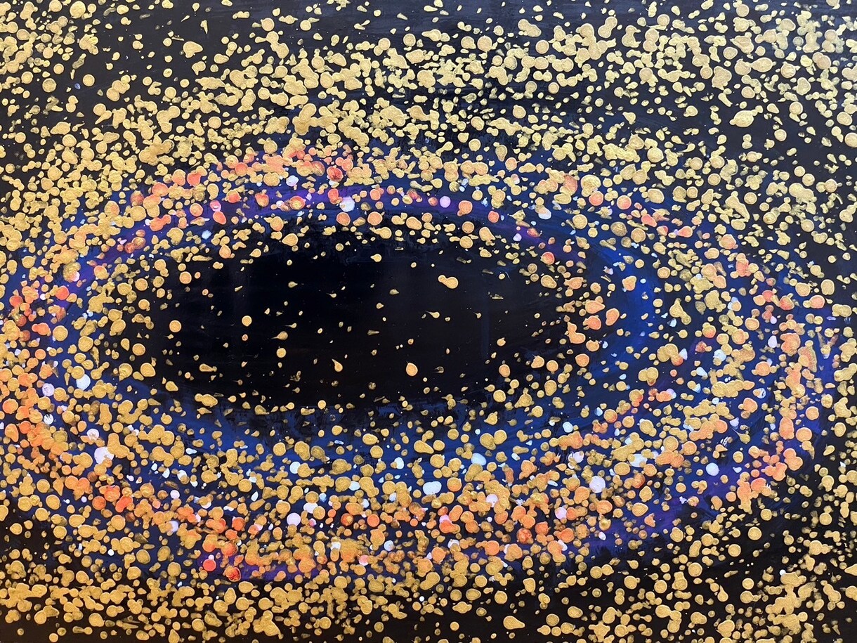 静かな海を描く油絵　一点ものになります 穏やかな海の色が心を静かに包みます イメージ4