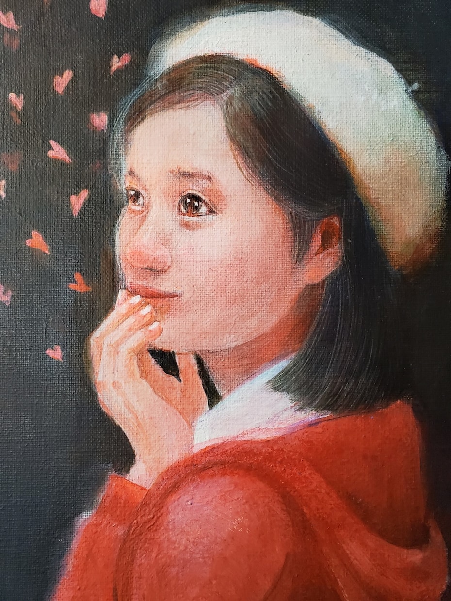 全世代対応！唯一無二の似顔絵描きます 芸大卒の絵描きが貴方の思い出の写真を「アート作品」にします。 イメージ3
