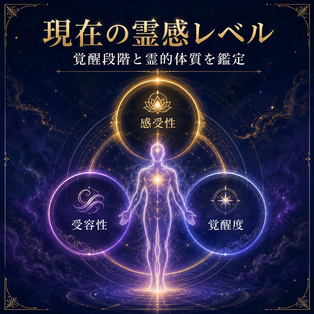 眠る霊能力と覚醒を阻む封印を本格霊視します 霊感レベル・霊的体質・使命と才能を詳細鑑定 イメージ3