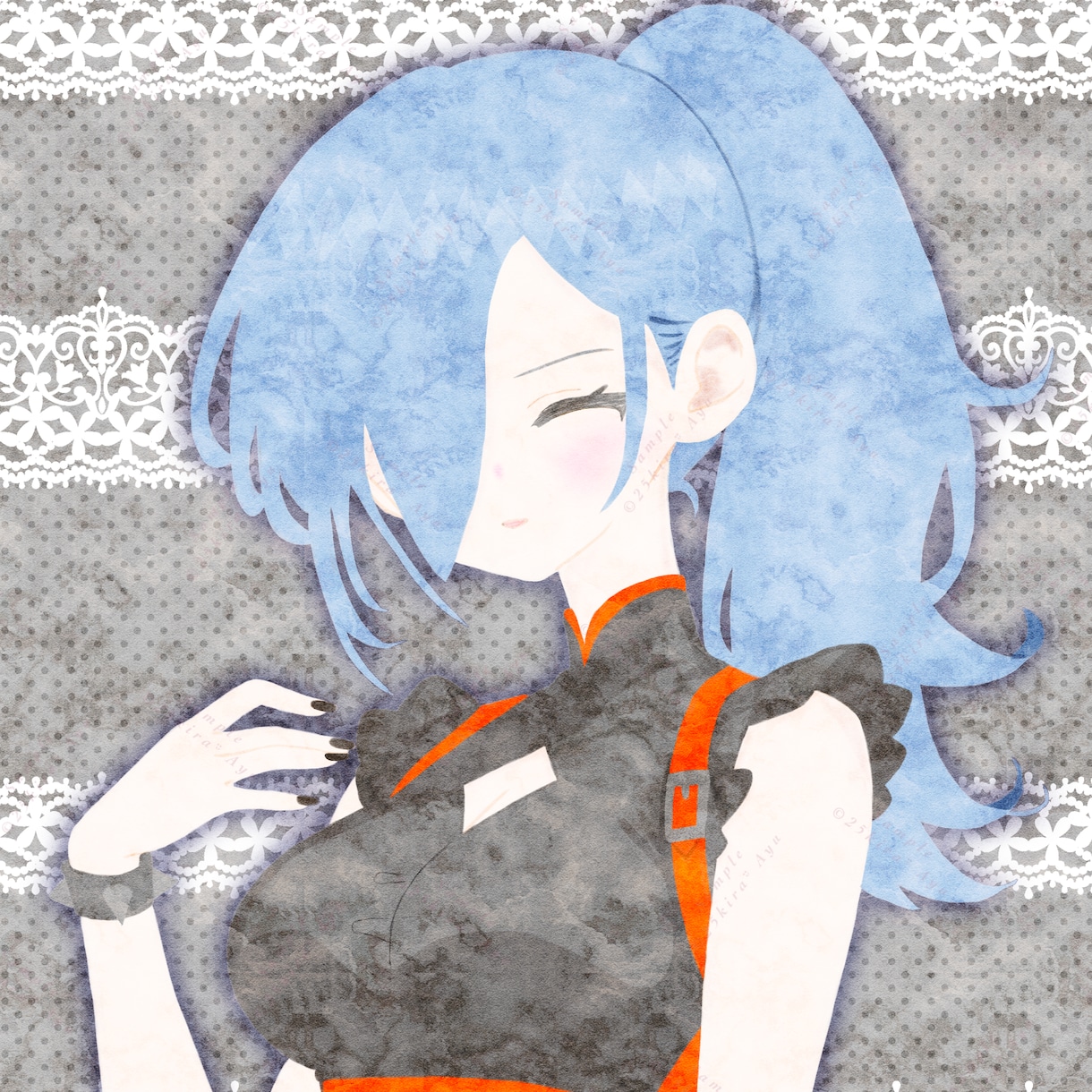 絵本の挿絵のような、人と被らないイラストを描きます ほぼ主線なし×アナログ風の可愛い萌え系イラストを描きます♪ イメージ10
