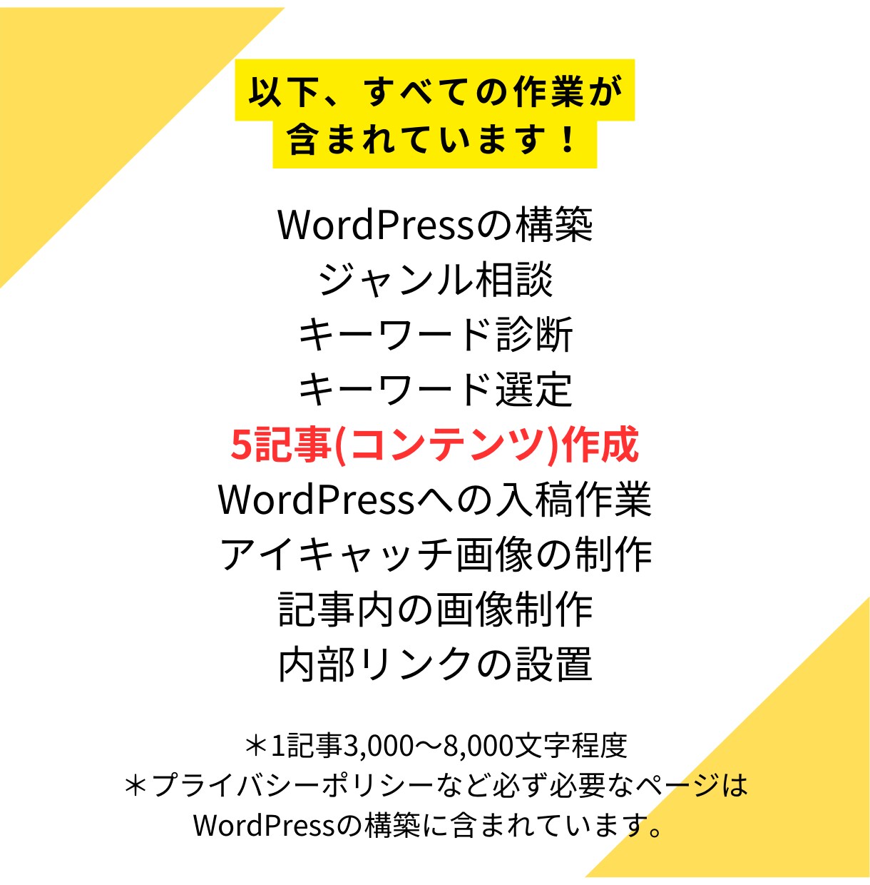 特化ブログのワンストップサービス！全て代行します ブログで副業にチャレンジ！面倒な設定から5記事まで入稿します イメージ3