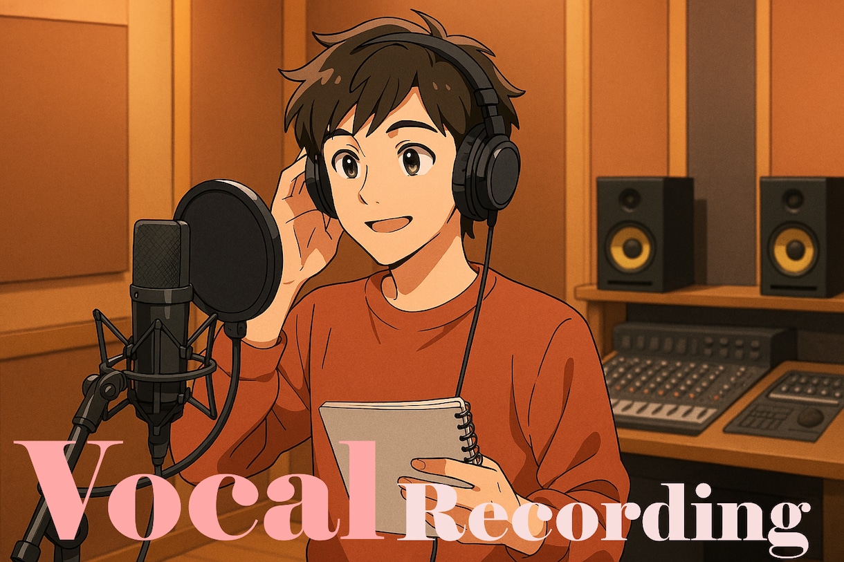 ２０代男バンドマンが柔らかい声で仮歌入れます ピッチ＆リズム安定。即戦力の仮歌を納品します。参考音源あり。 イメージ1