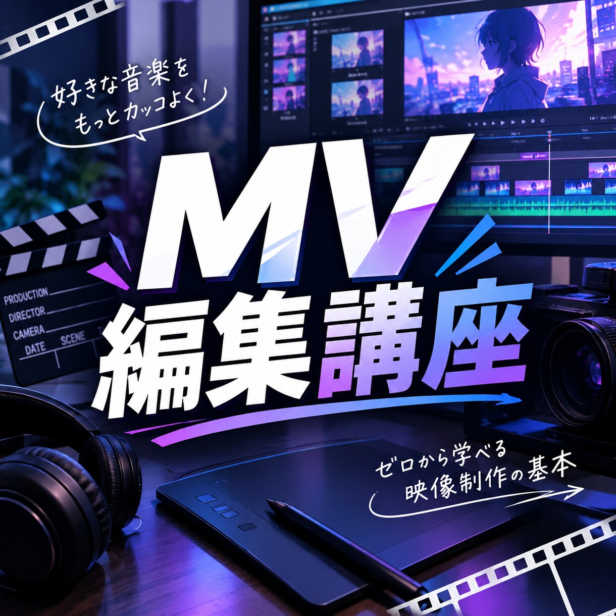 あなたの動画編集者としてのお悩み解決します 動画の技術から営業力までご相談可能です イメージ1