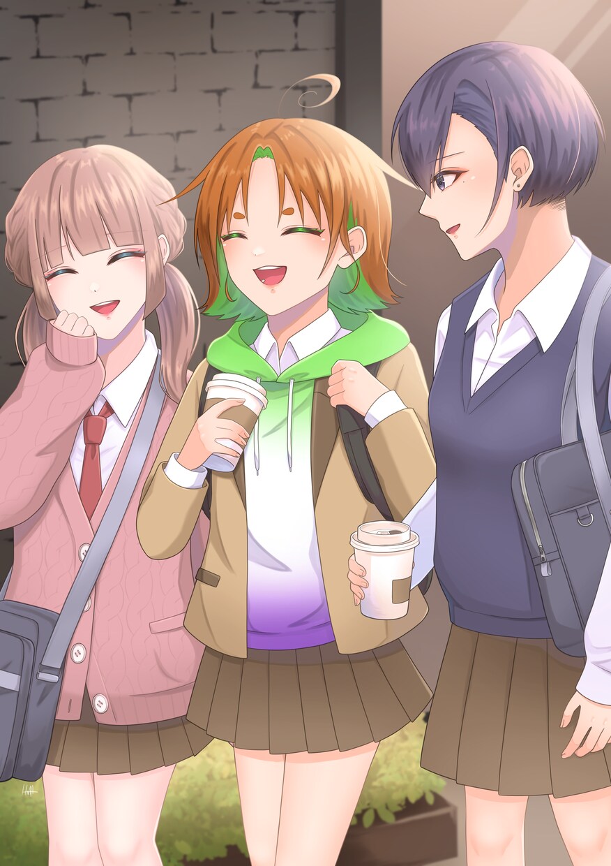 あなた好みのイラストを制作します 可愛いからカッコイイ、アニメ塗りから厚塗りまで対応可能です◎ イメージ8