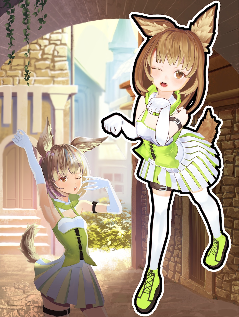 現役プロがVtuber用など3Dモデリングします ゲーム会社で働くプロが最高品質のモデルをお届けします！ イメージ7