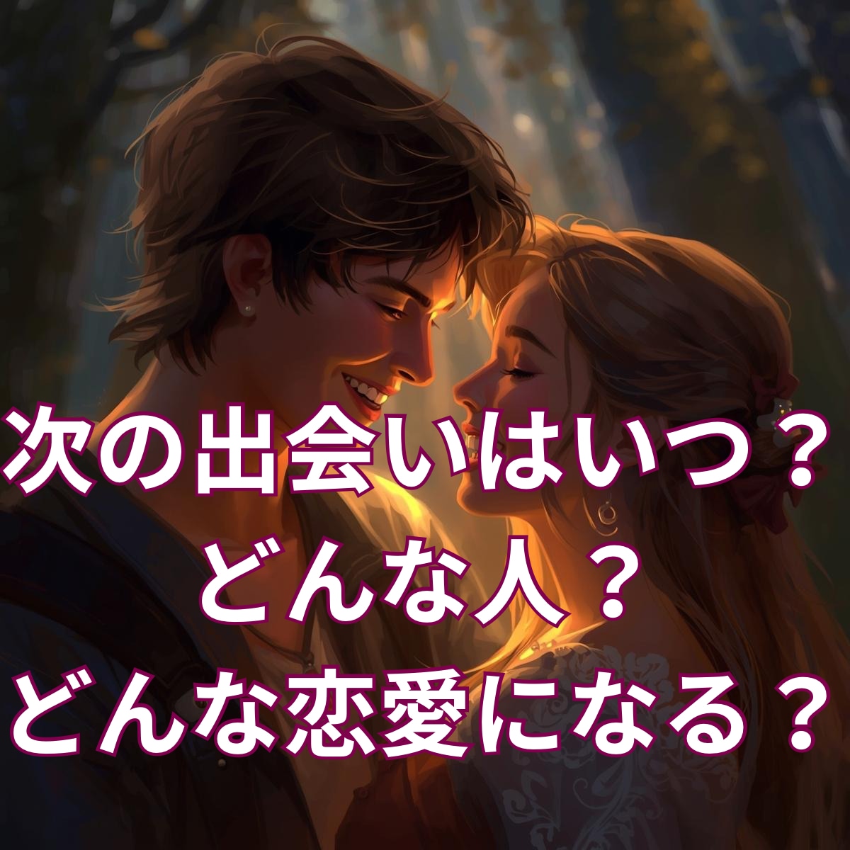 出会い♡いつ？どんな人？どんな恋愛？視ます 次に訪れる"幸せな恋"を細密リーディング イメージ1