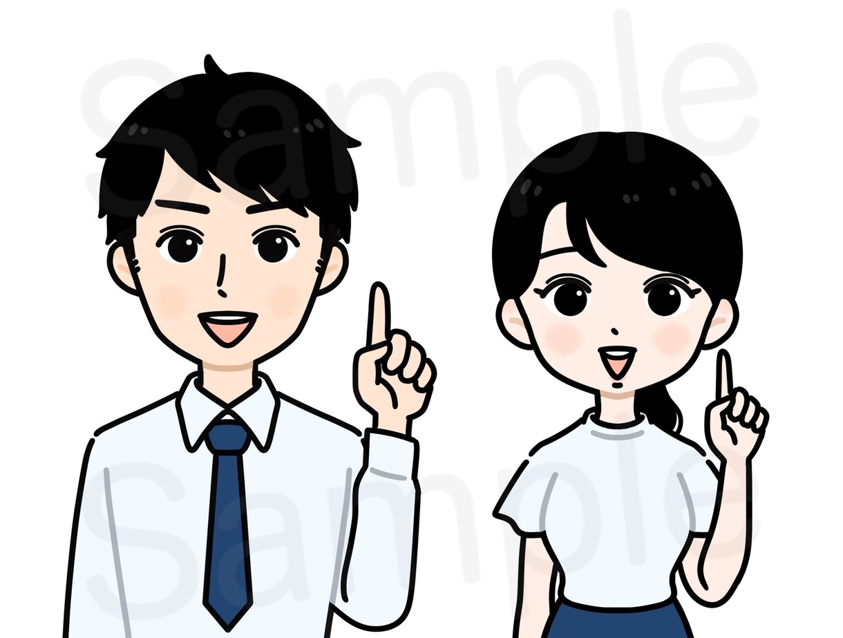 似顔絵アイコンお描きします あなただけのイラストでSNSに個性を♪ イメージ5