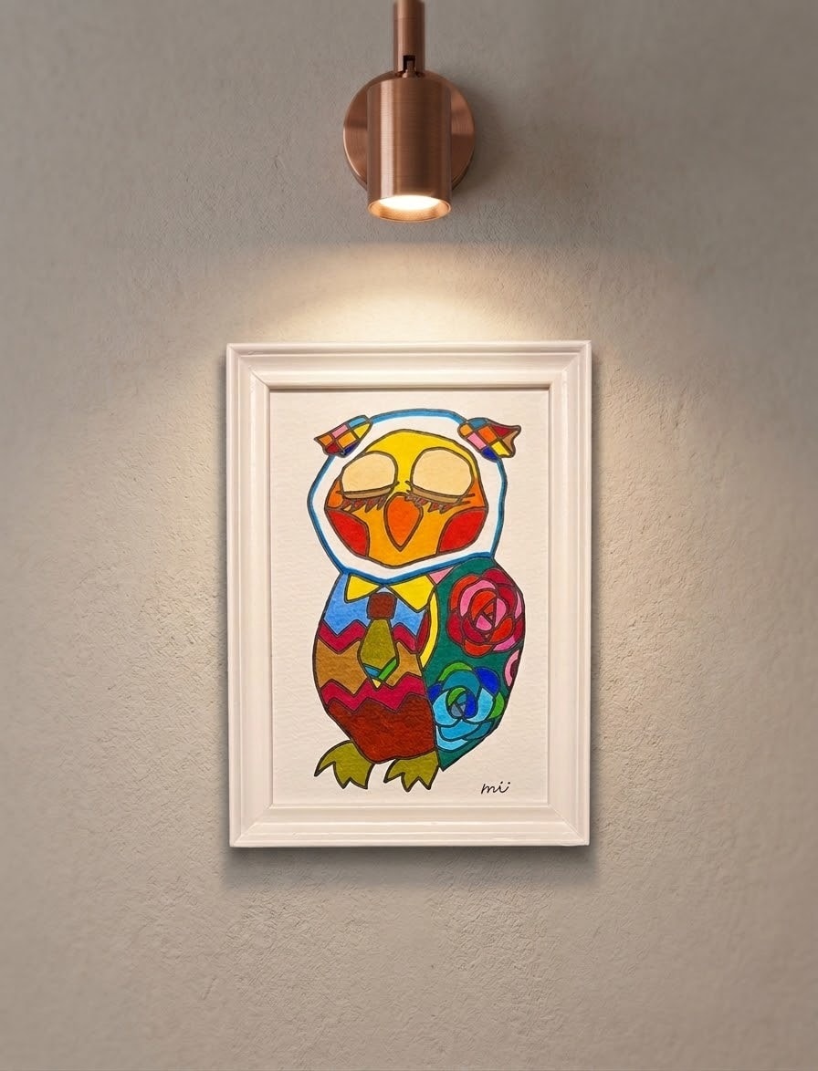 ビビットなカラフルイラスト描きます ビビットカラーの世界で一匹の動物たちを描くのが得意！ イメージ5