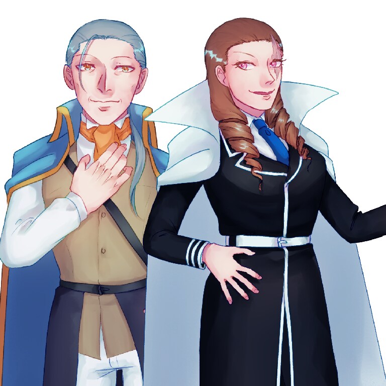 TRPGやゲーム向けの立ち絵の制作をします 鮮やかな厚塗り系の立ち絵！年齢や筋肉量の対応幅広めです！ イメージ1