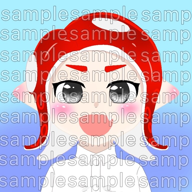 SNSのアイコンにお悩みの方にアイコン描きます 可愛い女の子のアイコンなどSNSで使いませんか？？ イメージ3