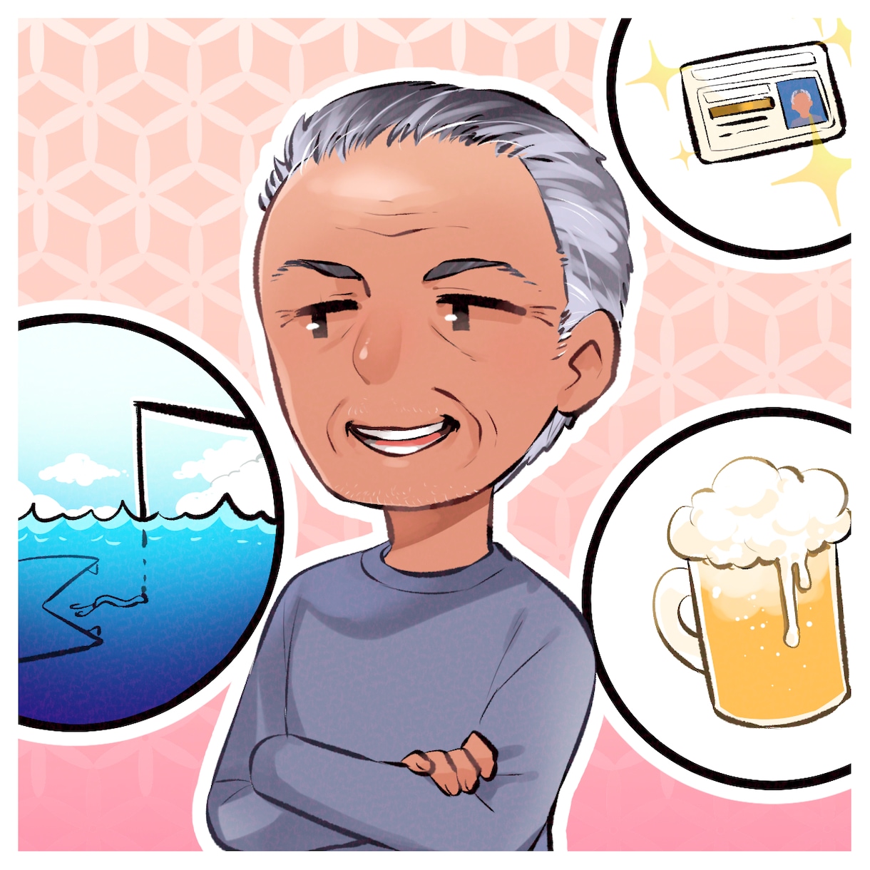 世界に一つだけのアイコン描きます SNS等のアイコンを満足いくよう制作します！ イメージ4