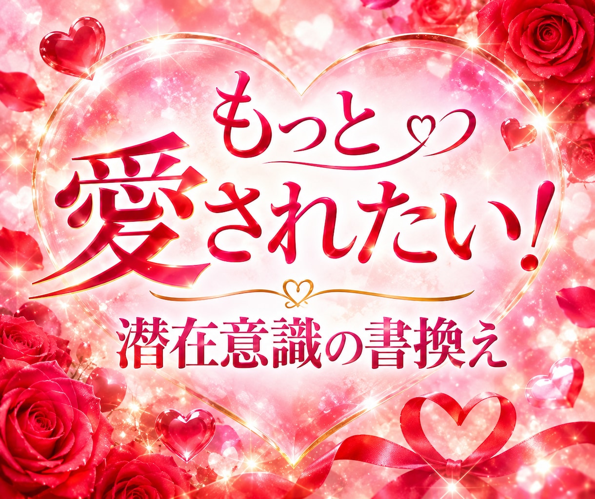 もっと愛されたい！彼からぐいぐい潜在意識書換えます 潜在意識から、思考行動を変えていく。縁結び　音信不通複雑恋愛 イメージ1