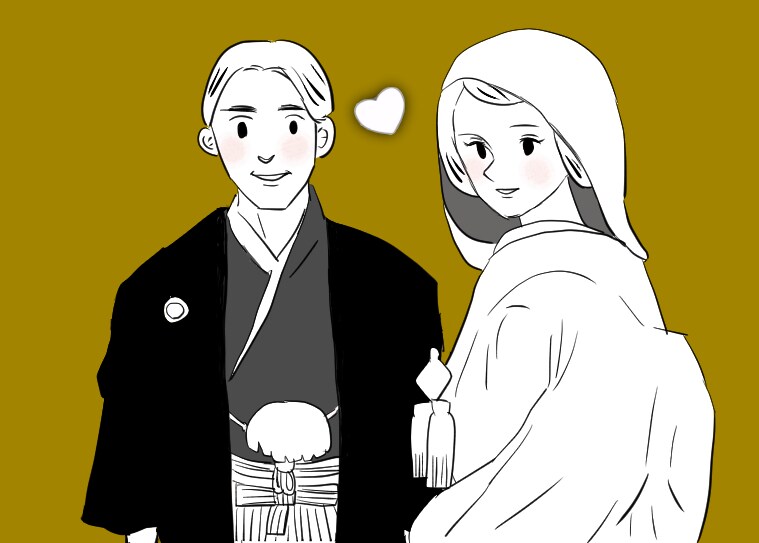 お二人の記念日イラストを作成します 絵はゆるゆるですが、精一杯頑張ります！ イメージ3