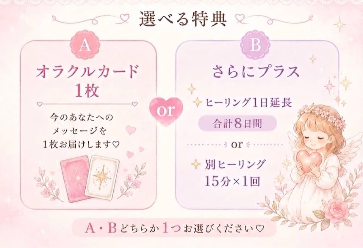 7日間♡心・身体を整えるヒーリングします 心とエネルギーを7日間やさしく整えます イメージ2