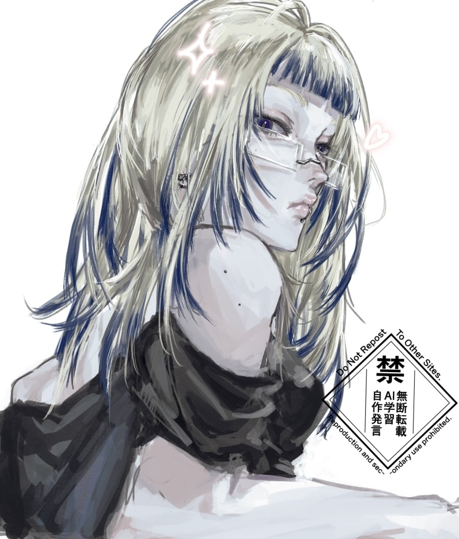 線の細い繊細で透明感のあるイラストを描きます 透明感のある！癖に刺さる！イラストを描きます イメージ1