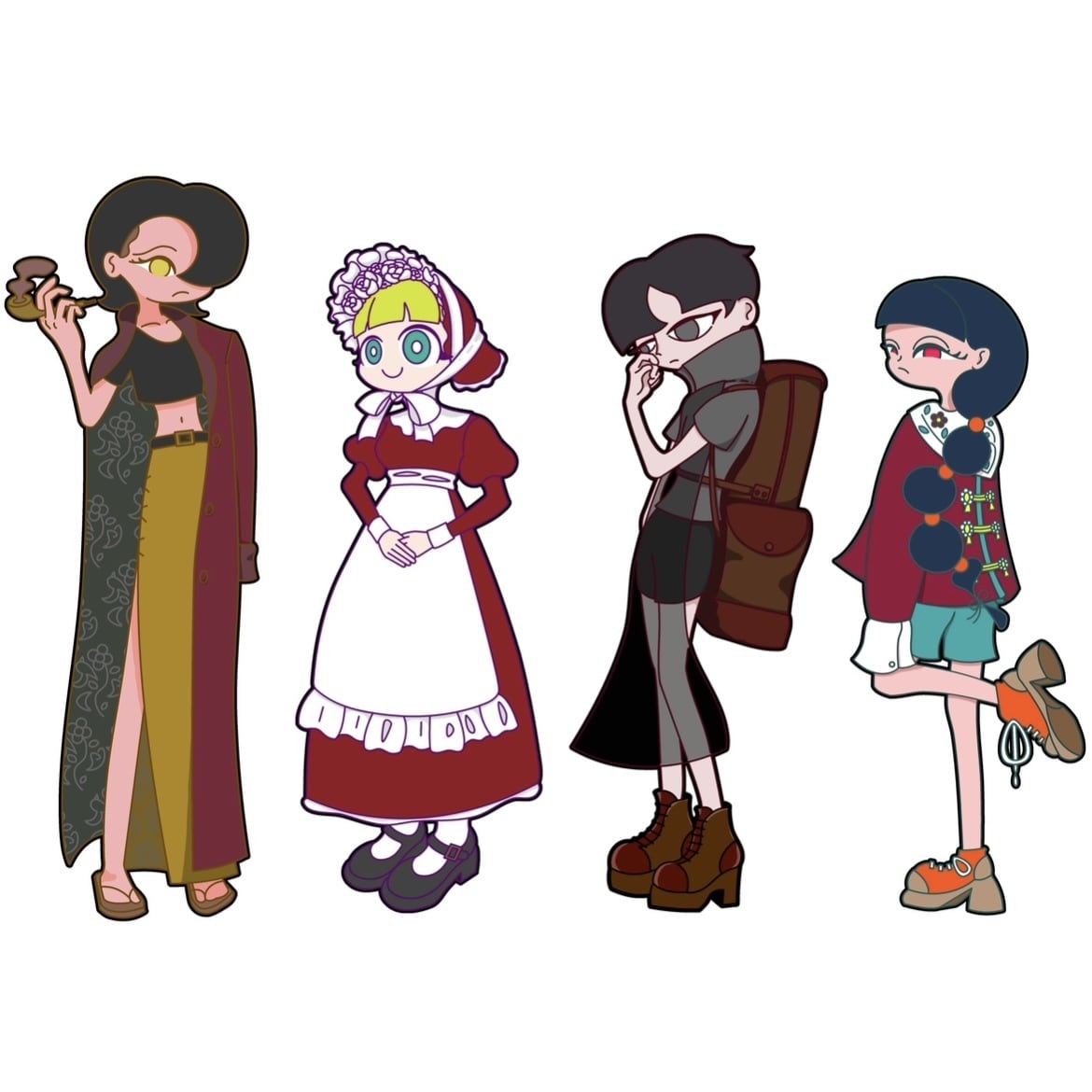 TRPGセッションなどの立ち絵を制作します TRPGセッションやゲームキャラなどの立ち絵を制作します。 イメージ1