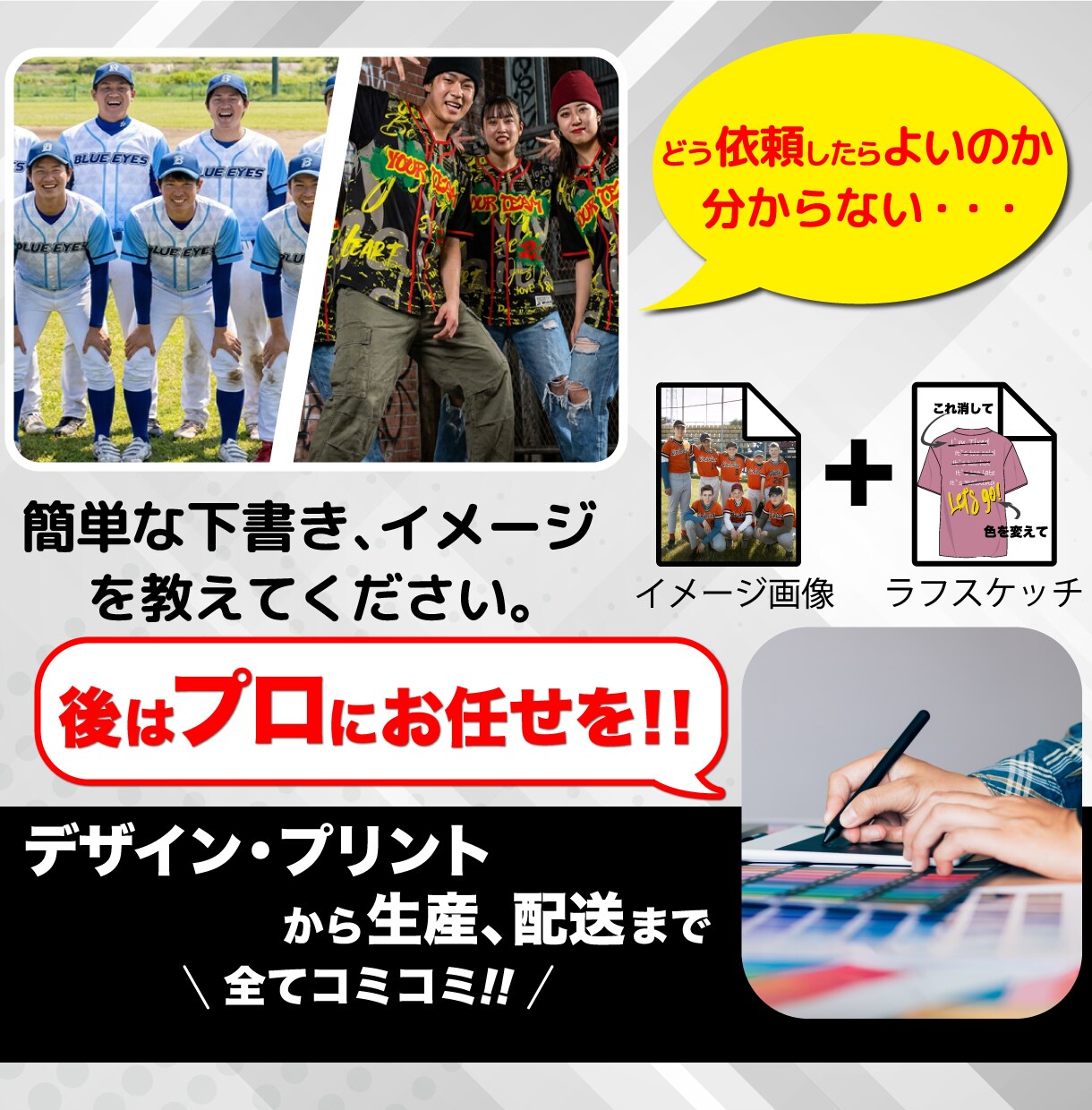 オリジナルチームT、20枚、デザイン〜発送込みます チームウェア。枚数等変更可。全て込み。人気のベースボール！ イメージ2