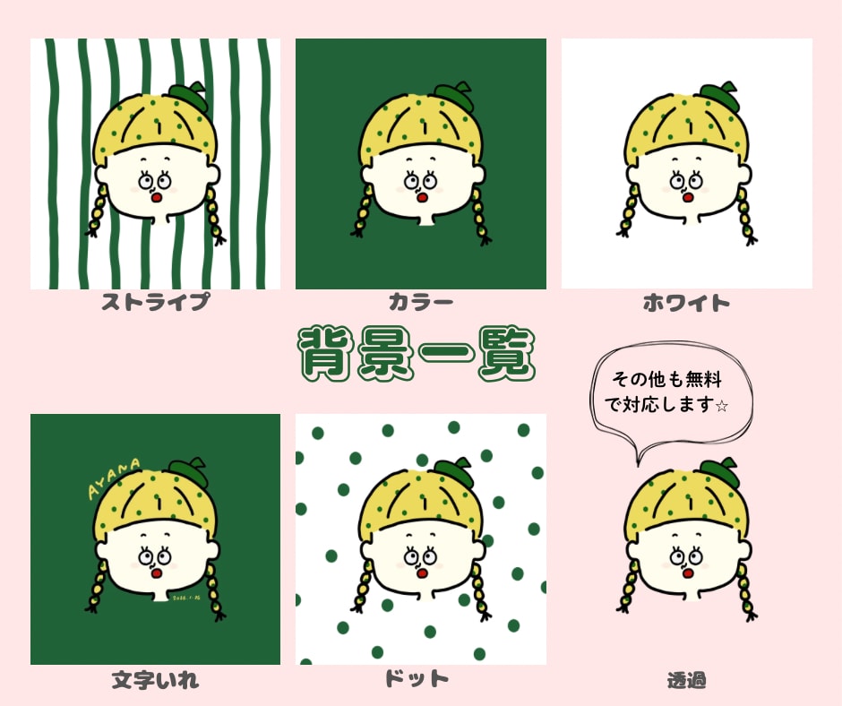 口がぽかーんと開いた、愛されアイコンお描きします 目に留まる！目立つアイコン！プレゼントにも喜ばれています♡ イメージ2
