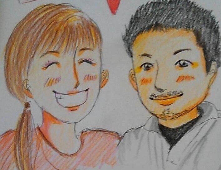 お子さんも！ご自分も！お相手も優しい似顔絵描きます 優しい雰囲気の似顔絵です！プレゼントにもどうぞ！！ イメージ2