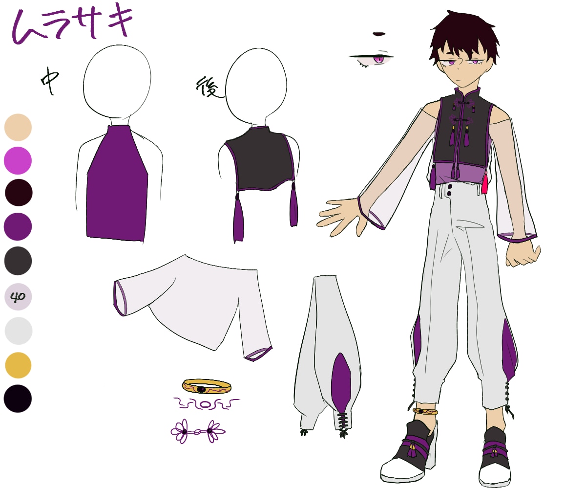 あなただけのオリジナルキャラクター作成します オリジナルキャラクター、立ち絵描きます！ イメージ2