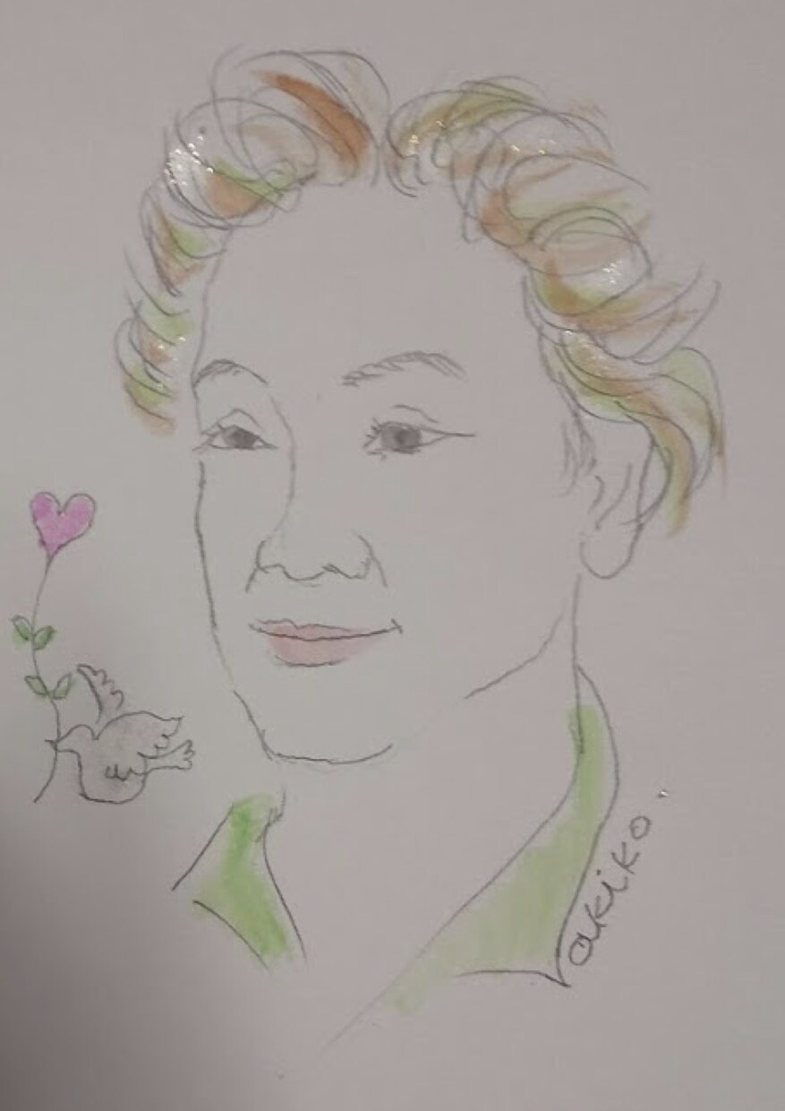 お洒落で美しい肖像画を描きます 画業３０年の洗練されたデッサン力であなたの魅力を引出します。 イメージ3