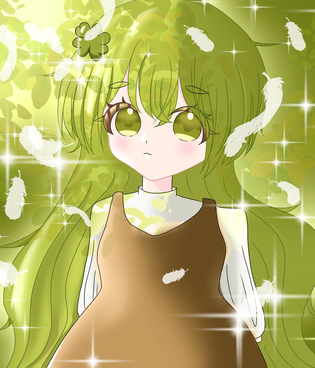 かわいい一枚絵イラストを制作しますます アイコンや鑑賞用に使えるやさしいイラストです イメージ5