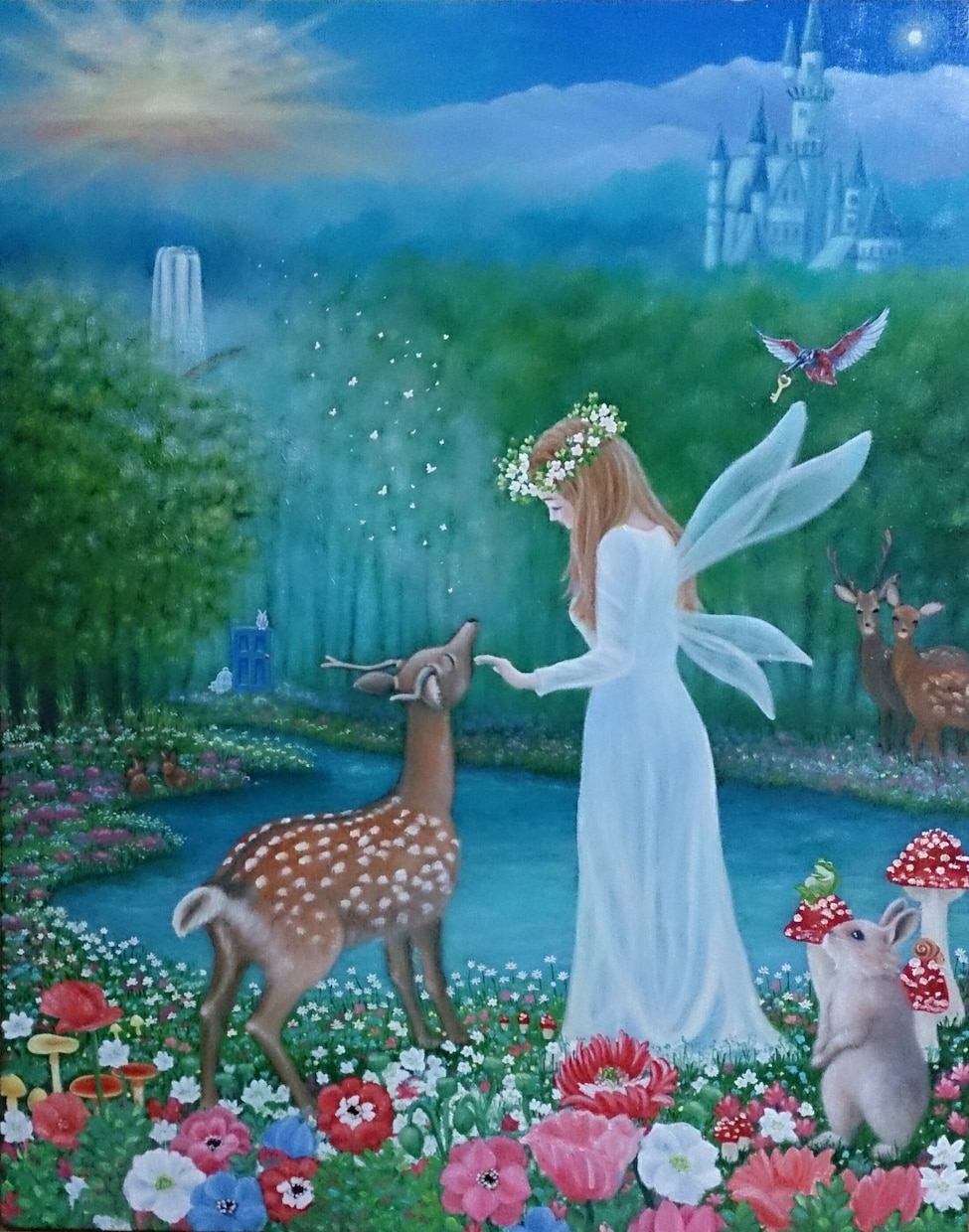 ペット・人物・風景・夢想画、心を込めて描きます 幻想的でやさしいタッチ。世界にひとつの癒しアート イメージ2