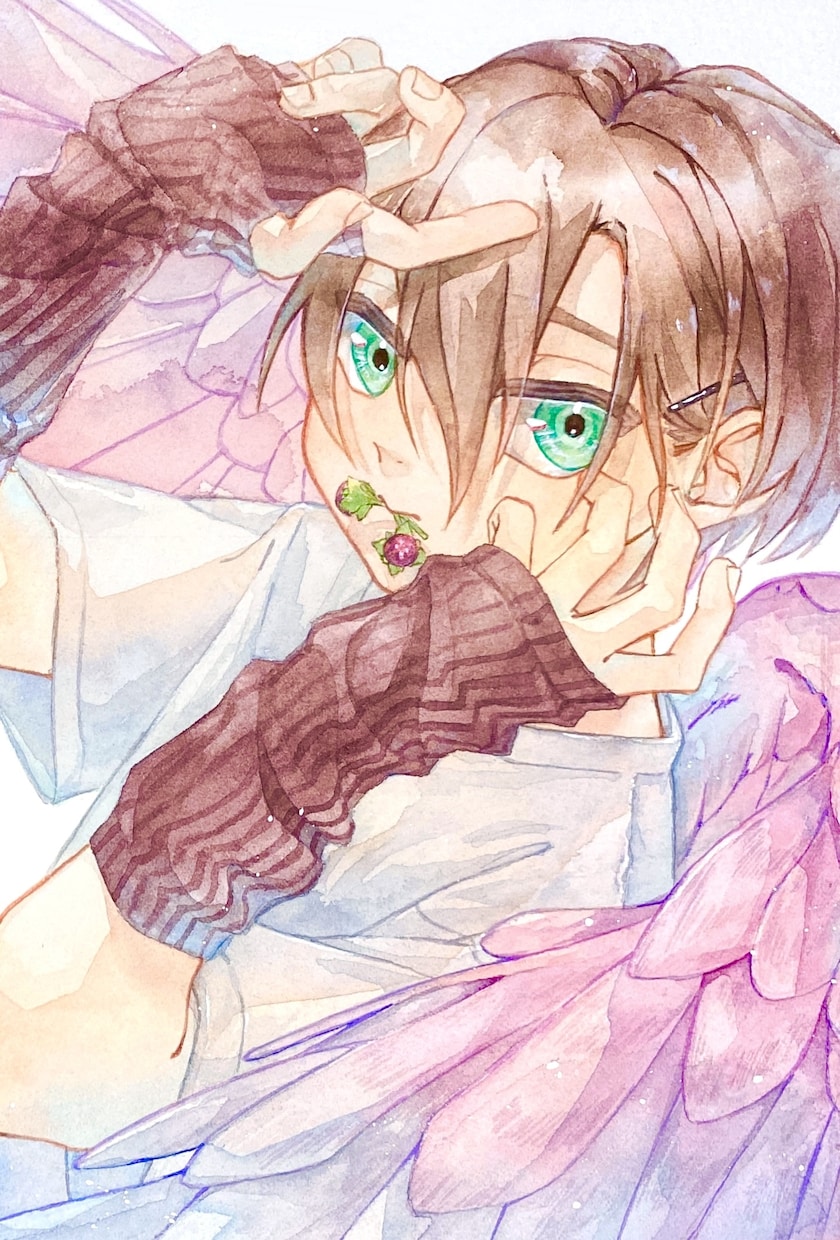 アイコン､色紙等をアナログで制作します 大きな作品◎､原画配送も可能!4000円〜 イメージ4