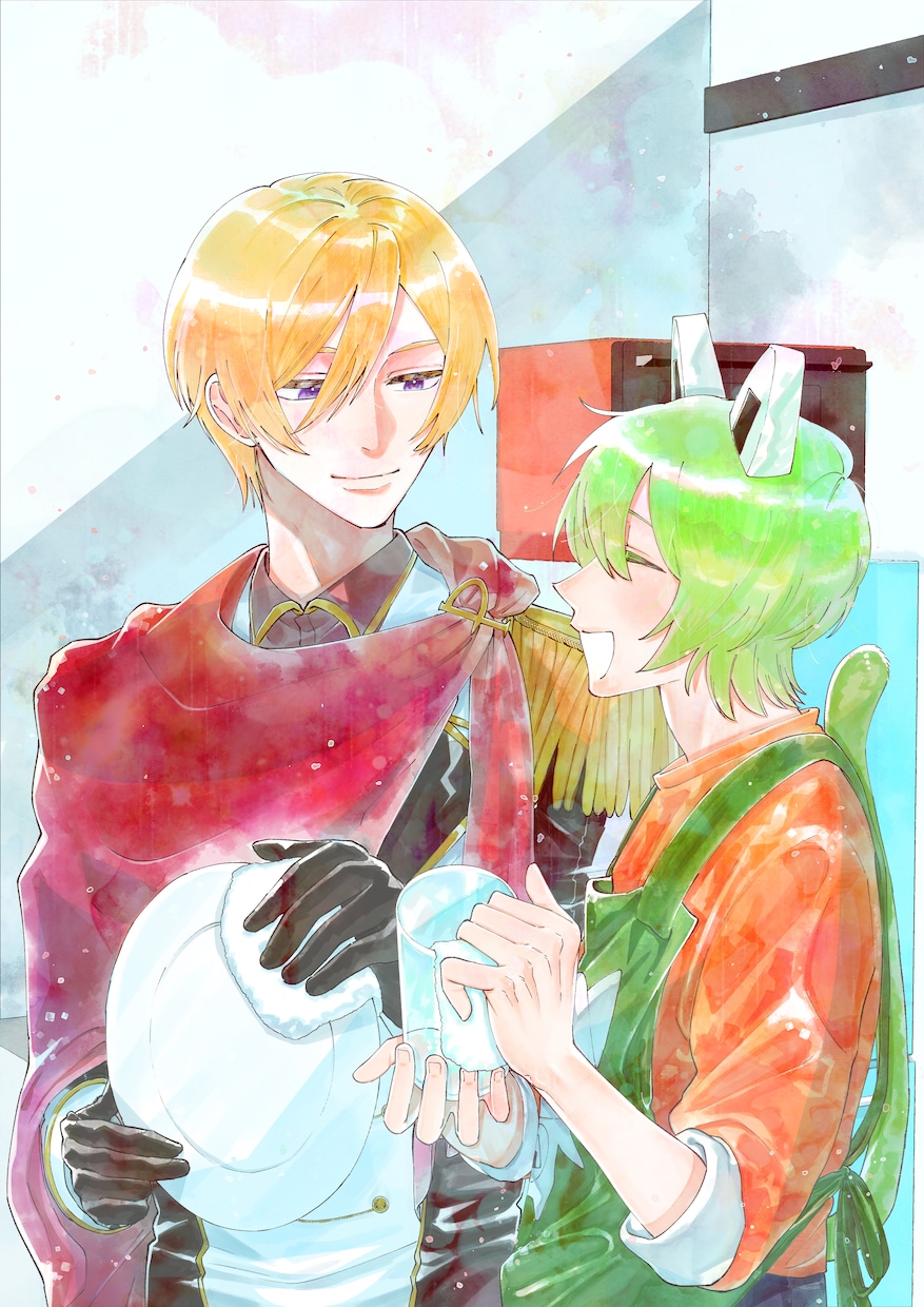 商業漫画家が夢のある恋愛シーンを描きます “恋愛漫画家が描く胸キュン一枚絵” イメージ6