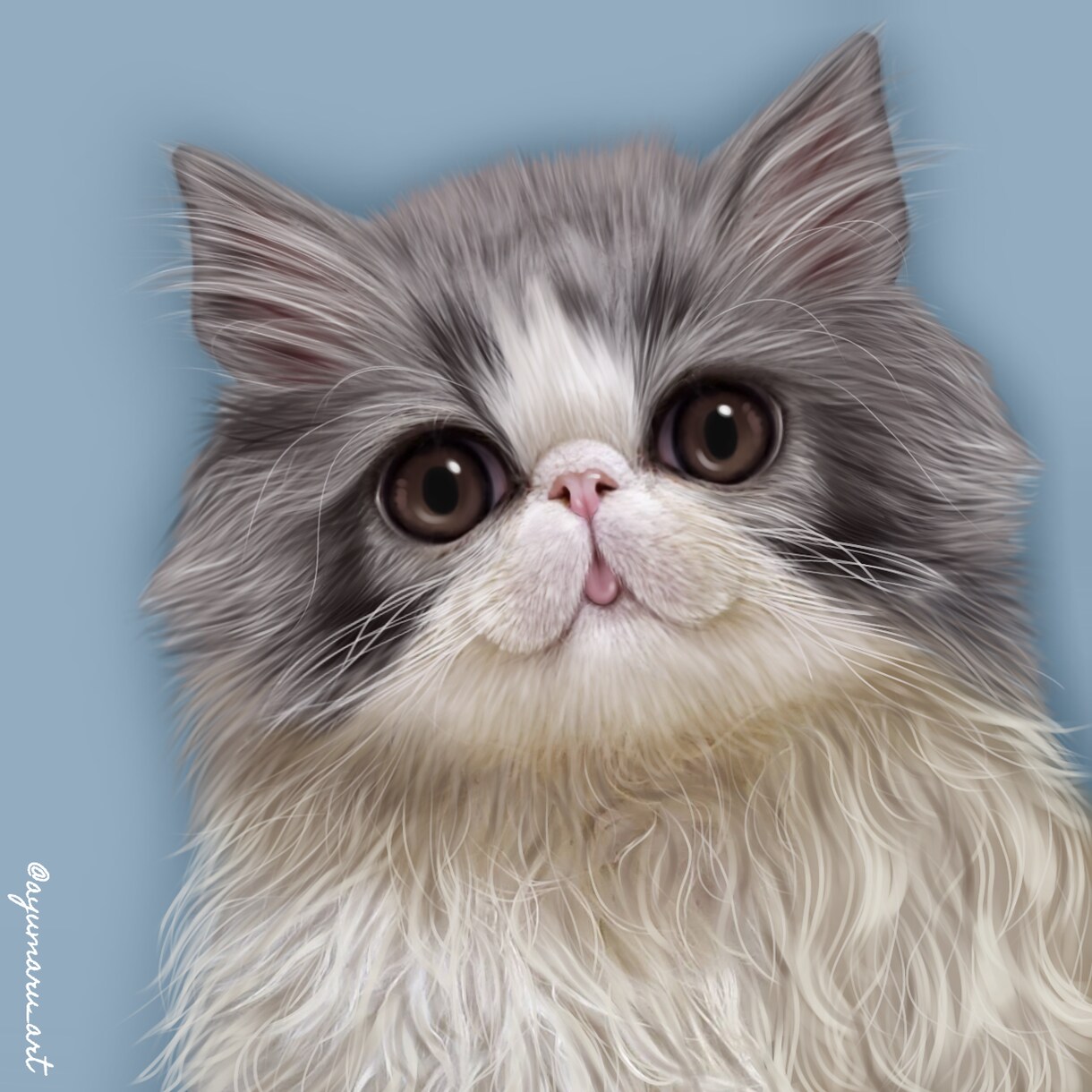 超リアル☆厚塗り似顔絵描きます プロ似顔絵師が描く☆写真のようにリアルな重厚感ある似顔絵 イメージ1