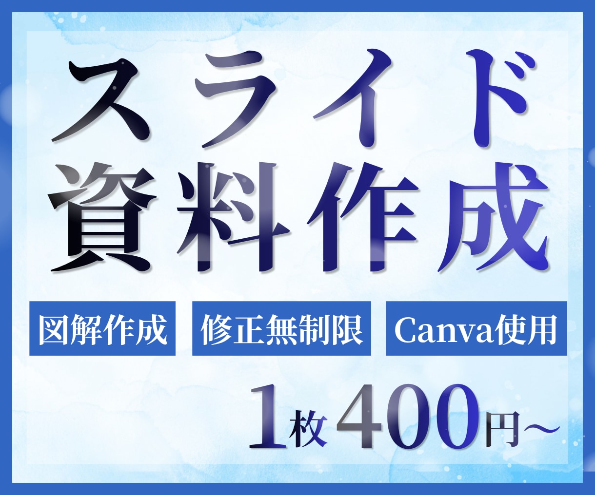 Canvaで迅速に資料作成いたします 個人事業主様・サロン経営者様等の資料作成代行します！ イメージ1