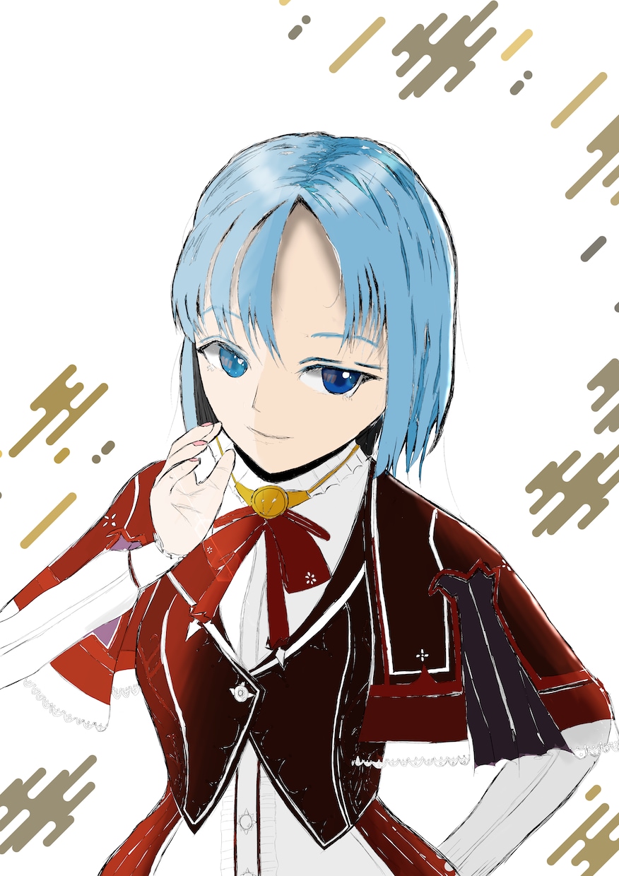 初出品★カラーイラストを描きます 高解像度（8598×6071pxまで）可、背景も無料追加可！ イメージ1