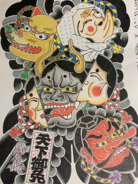 和風な絵(刺青画)を販売します 絵を書いています！なにかあればご連絡ください！ イメージ8