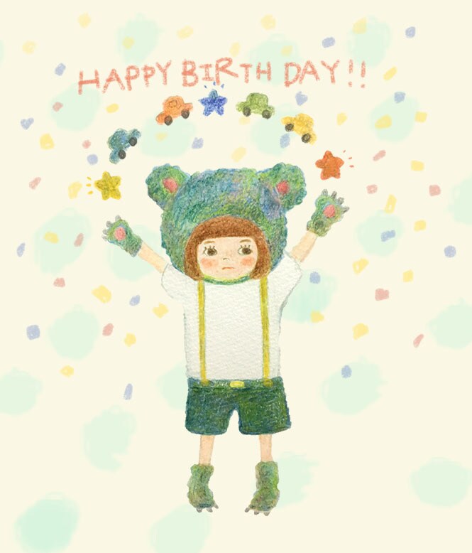 イラスト描きます 手描きタッチのほっこりイラストです。 イメージ6