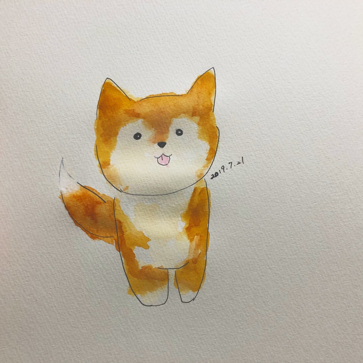 あなたの愛犬のイラストを描きます 大好きなワンちゃん、家族（動物）の思い出は如何ですか？ イメージ3
