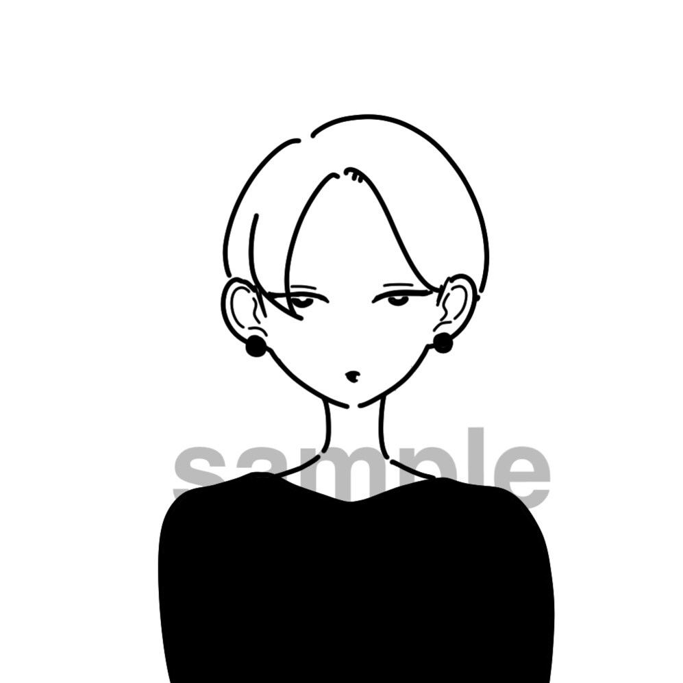 シンプルで目を引くアイコン描きます あなただけのオリジナルアイコンを心を込めて作成いたします☺︎ イメージ6