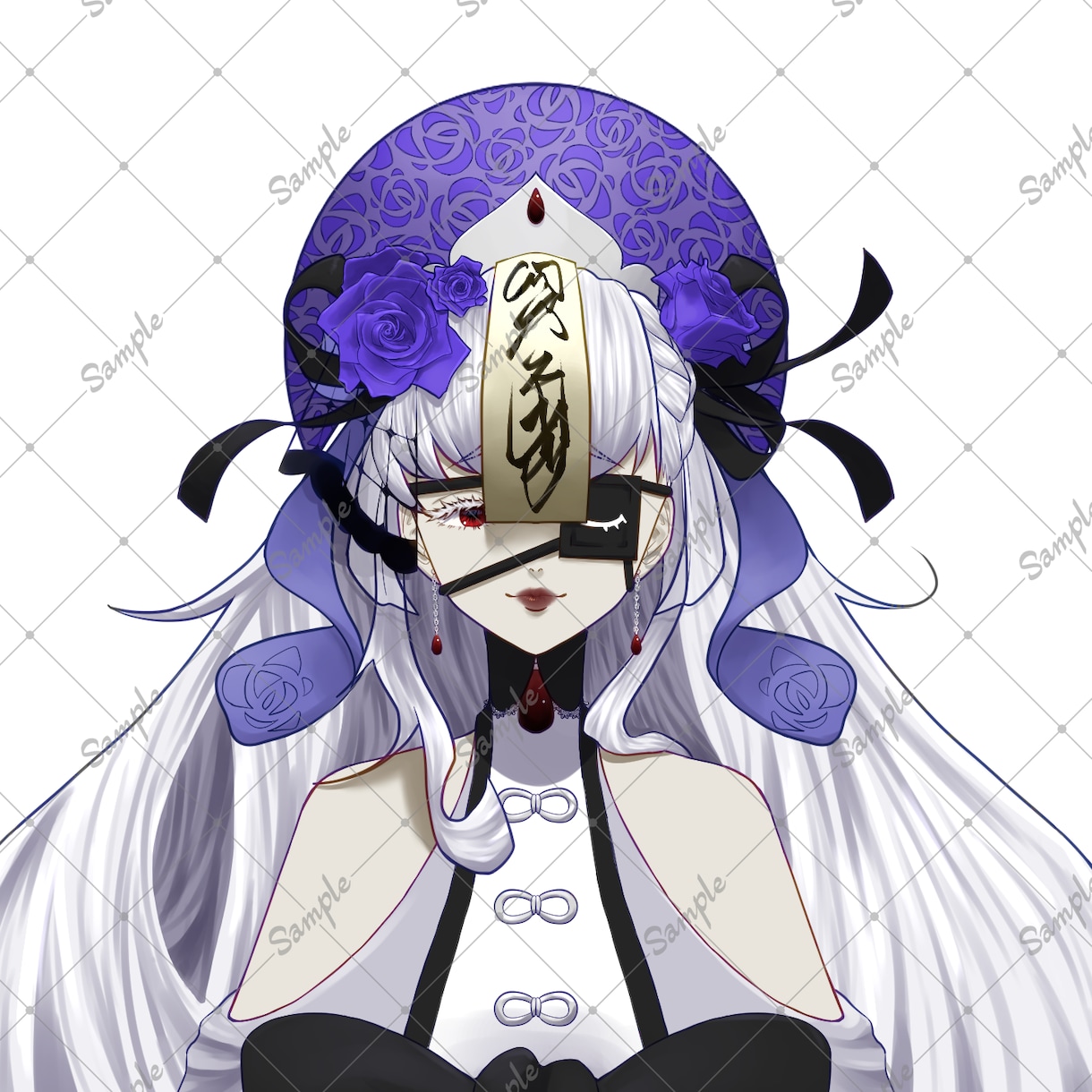 雰囲気のあるキャラクターイラスト制作致します 一枚絵、立ち絵、パーツ分けイラスト、歌ってみたイラストなど！ イメージ6