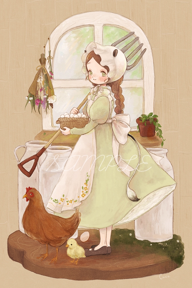 やさしくあたたかみのあるイラストお描きします 一枚絵/挿絵/カットイラストなどにいかがですか？ イメージ2