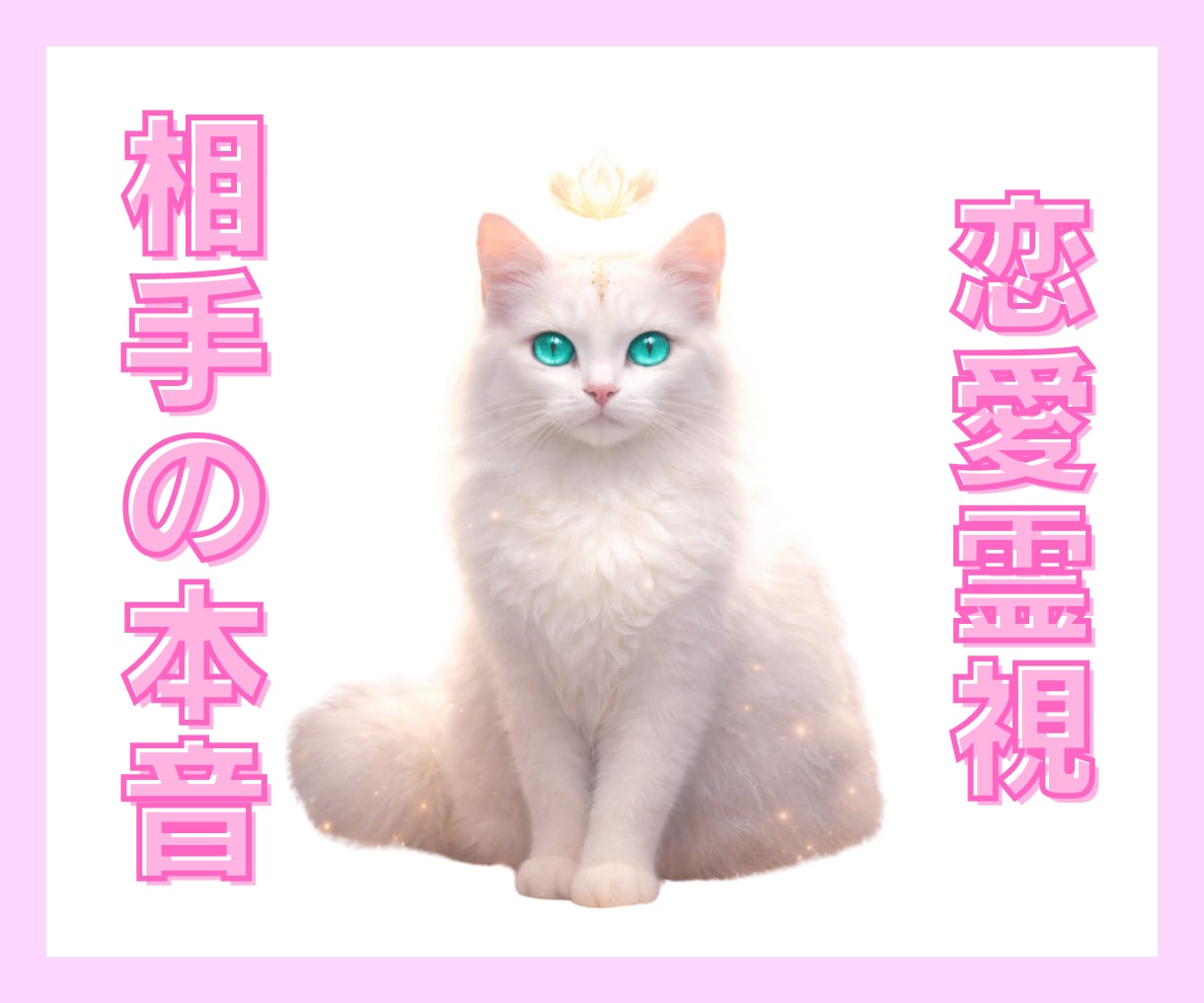 お相手の本音を霊視で読み解きます 恋のお悩みを霊視で鑑定します。幸せな未来をつかみましょう イメージ1