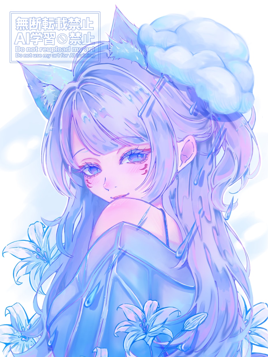 商用無料◎目を惹くイラスト作成いたします 雑音の無い、静かな絵の世界へ。 イメージ8