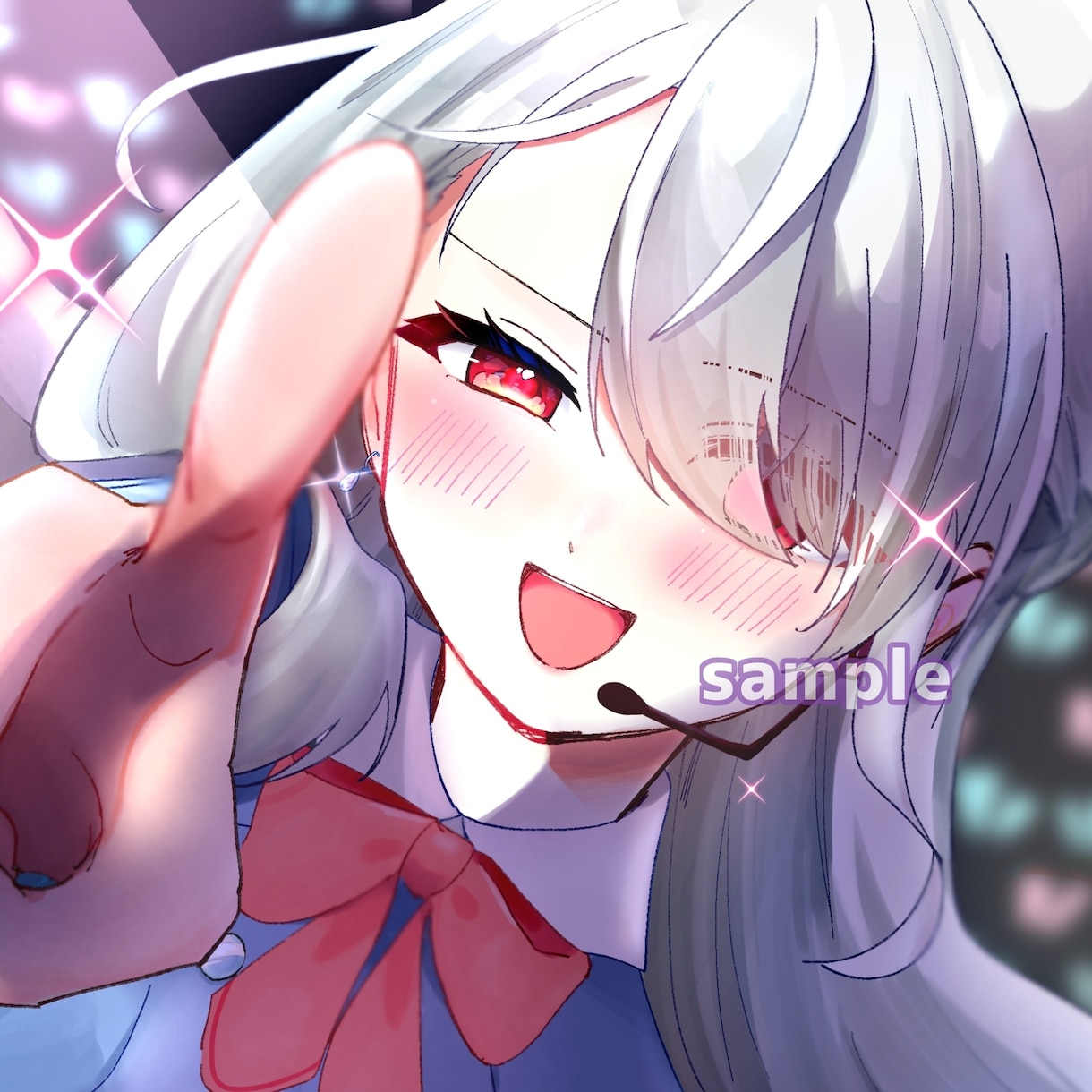 最高にかわいいキラキライラスト描きます アイドル風・記念日イラストなど、お気軽にご相談ください！ イメージ1
