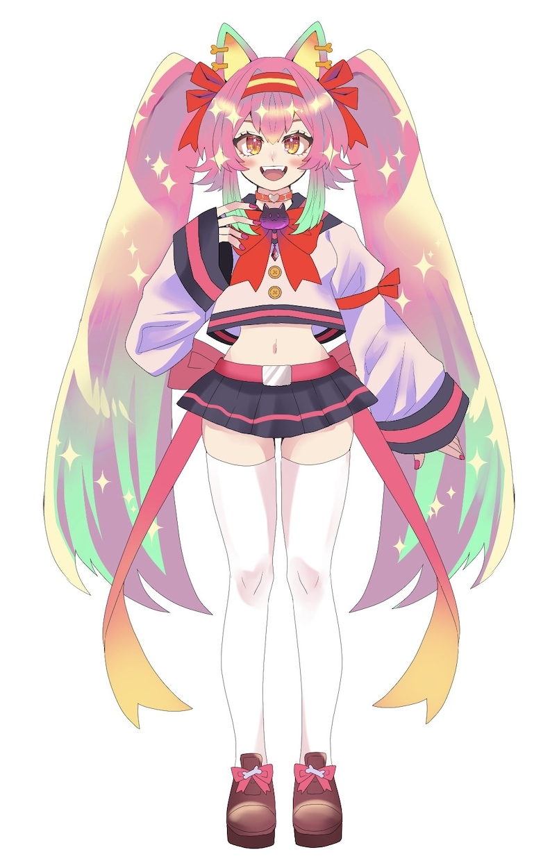 IRIAM用の立ち絵描きます キャラデザから丁寧にやります！ イメージ1