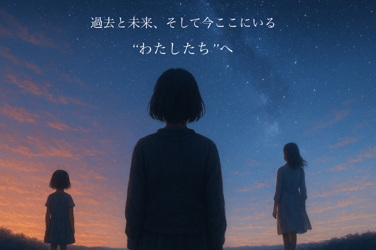 過去と未来、今のわたしをつなぐ書簡をお届けします ― 過去と未来、そして今ここにいる“わたしたち”へ ― イメージ1