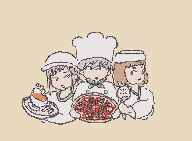 ゆるーい、ほっこりする似顔絵、イラスト描きます 好きな色 取り入れます○  複数人OK ○ イメージ3