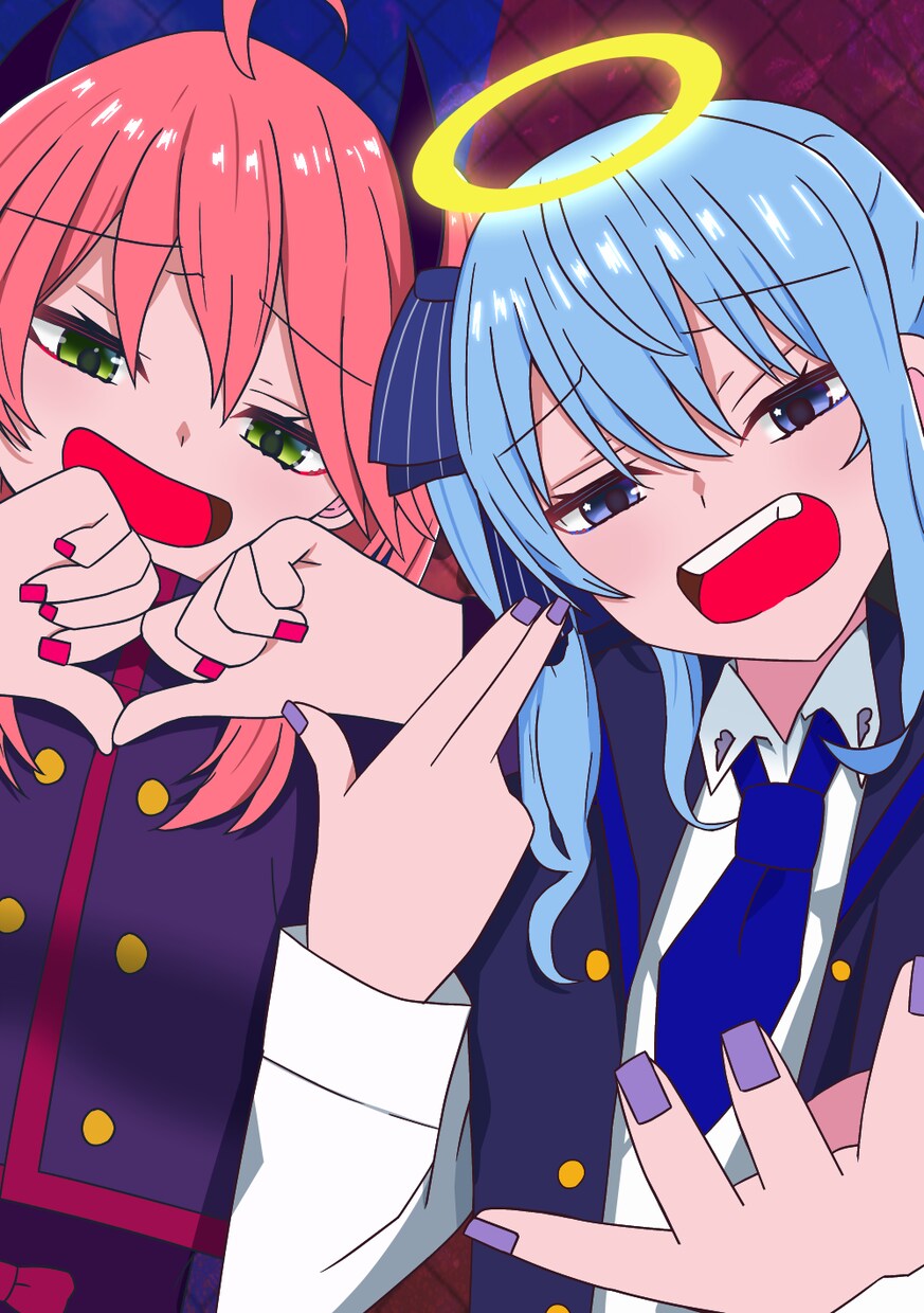 アニメ塗りでかわいいイラストを描きます 動画用、スチル、アイコン等、サムネイラストをご希望の方に イメージ2