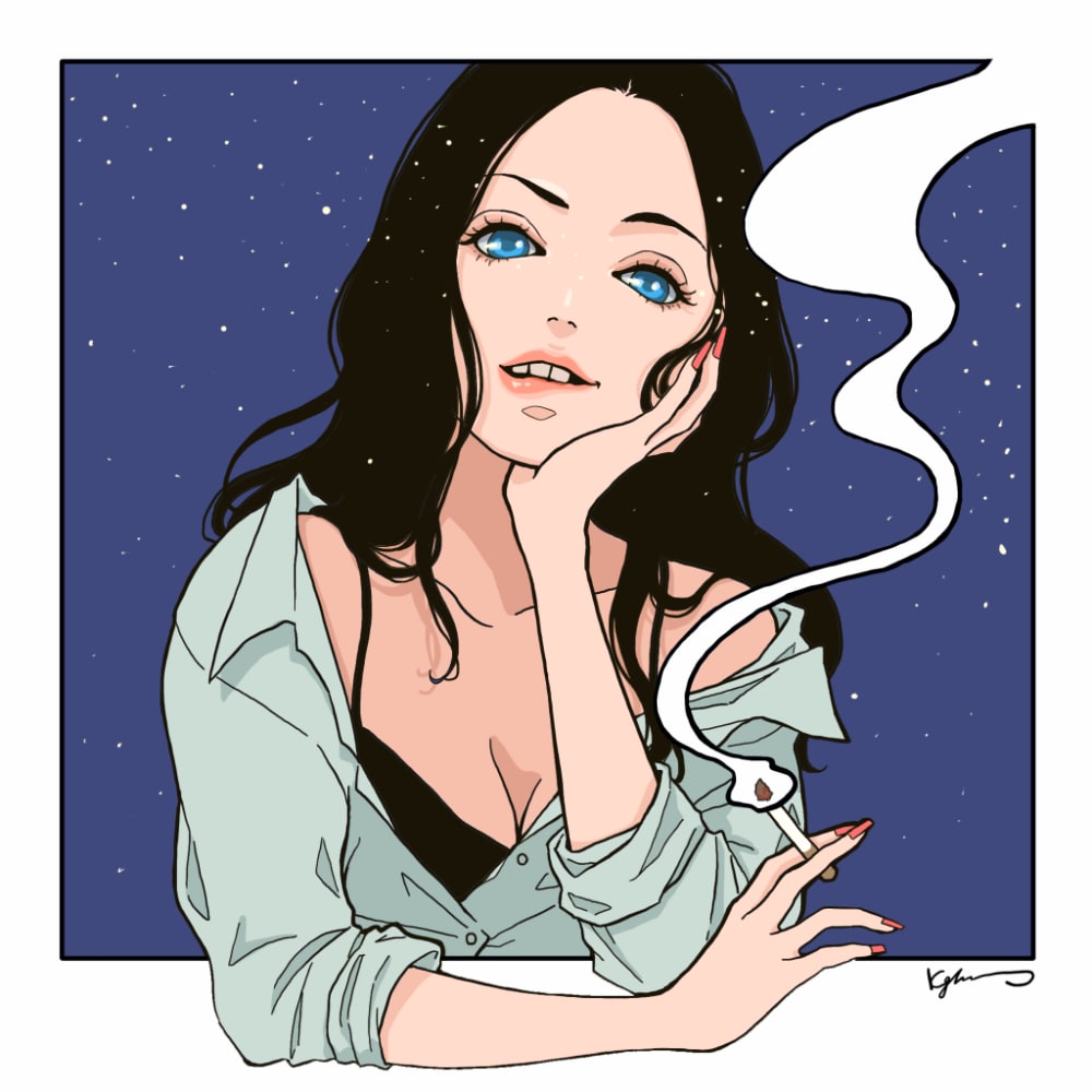 商用利用可◎スタイリッシュなイラスト制作いたします グラフィカルでモードなおしゃれイラストをお探しなら★ イメージ2