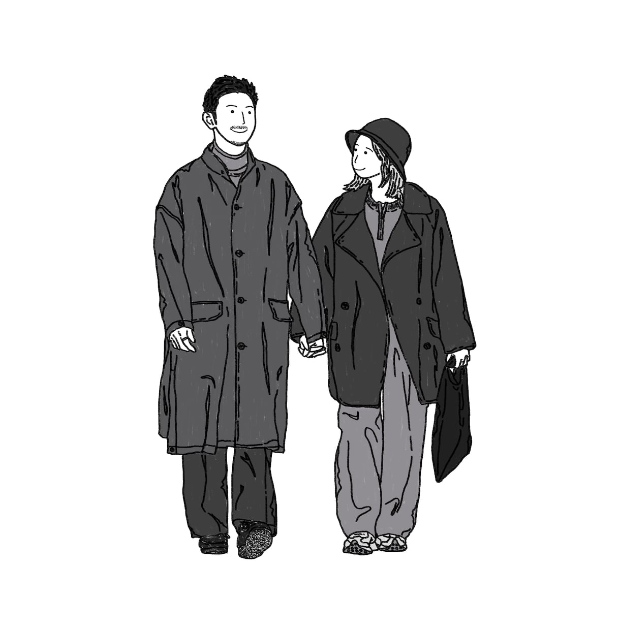 シンプルで味のある線画でイラストお描きします シンプルで味のある線画 カラー対応OK　ギフトにもおすすめ イメージ5