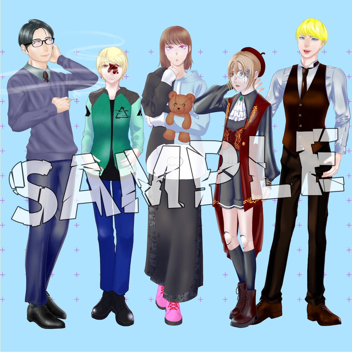 立ち絵制作致します TRPGのPC描かせてください イメージ3