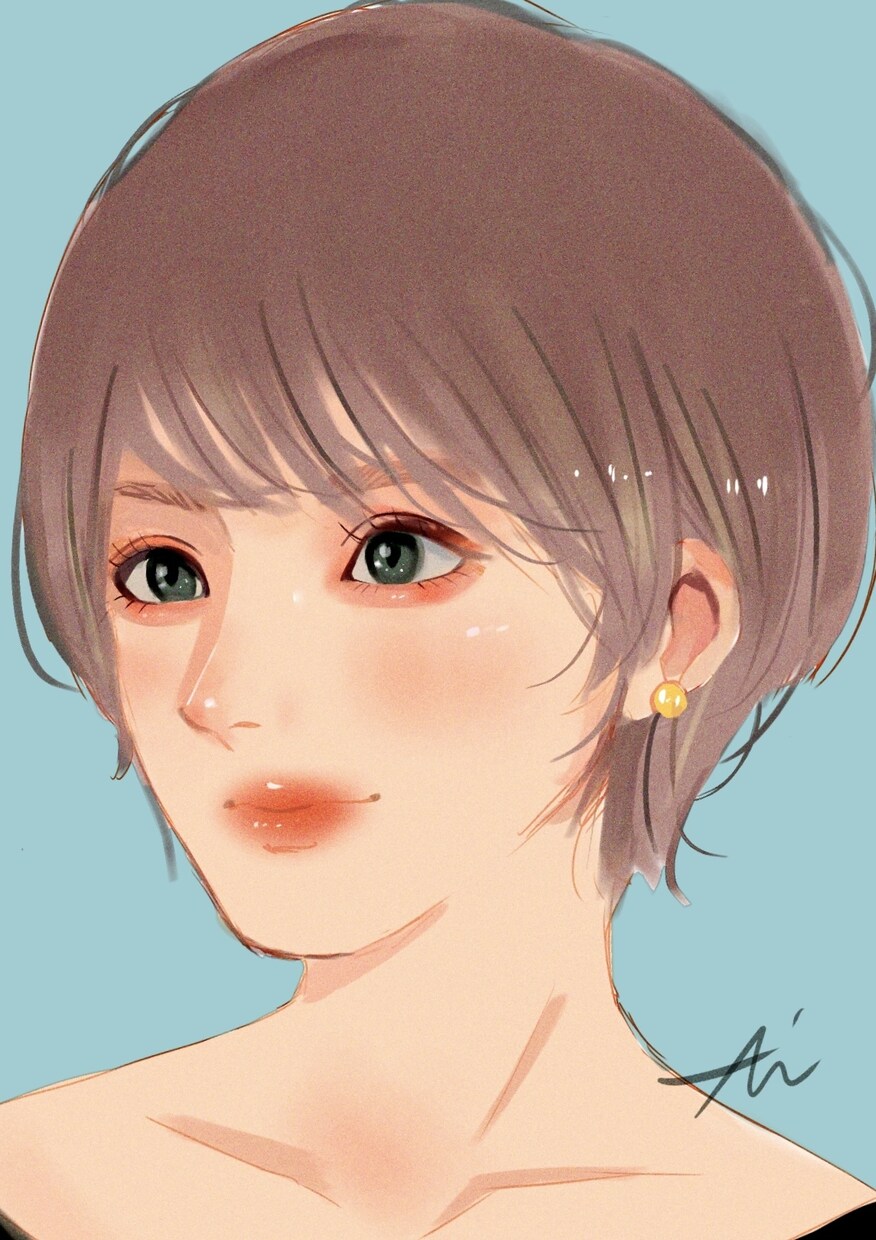 写真から作成⭕️SNSで使えるイラスト作成します あなたの雰囲気にぴったりのイラストを作成します。 イメージ4